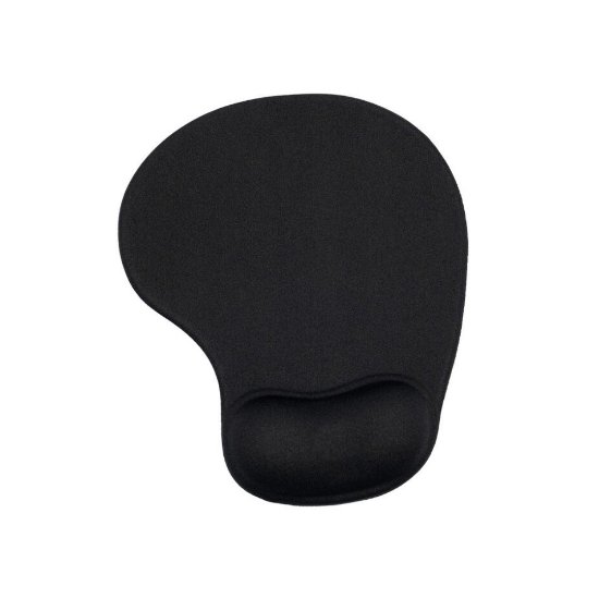 Podloga za miško OCTIO OMP01 ERGO, s osloncem za zapešće, črna