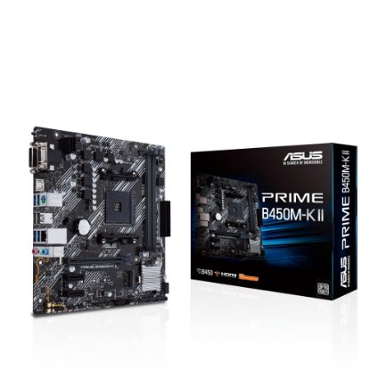 Matična plošča ASUS PRIME B450M-K II, AMD B450, mATX, s. AM4