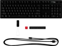 Tipkovnica HyperX Alloy Origins PBT, mehanička, HyperX Aqua switch, US/CRO layout, črna, USB