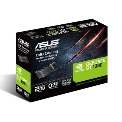 Grafična kartica ASUS GeForce GT 1030 Silent, 2GB DDR5
