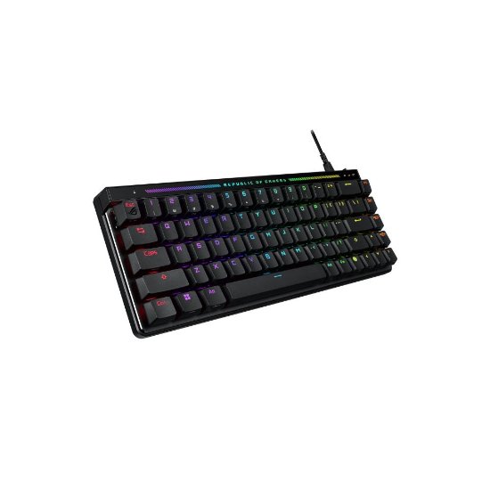 Tipkovnica ASUS ROG Falchion Ace HFX, RGB, mehanička, ROG HFX Magnetic, US Layout, črna