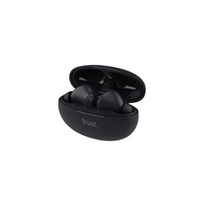 slušalke TRUST Yavi Earbuds, in-ear, ENC, brezžične, črne