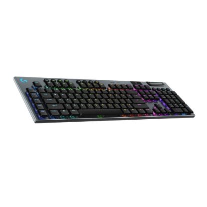 Tipkovnica LOGITECH Gaming G915 X Lightspeed Tactile, RGB, mehanička, brezžična, US Layout, črna
