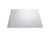 Podloga za miško ASUS ROG Moonstone Ace L, steklena, bela