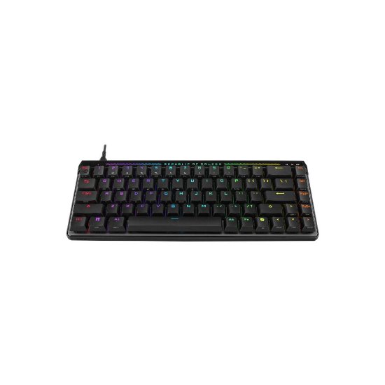 Tipkovnica ASUS ROG Falchion Ace HFX, RGB, mehanička, ROG HFX Magnetic, US Layout, črna