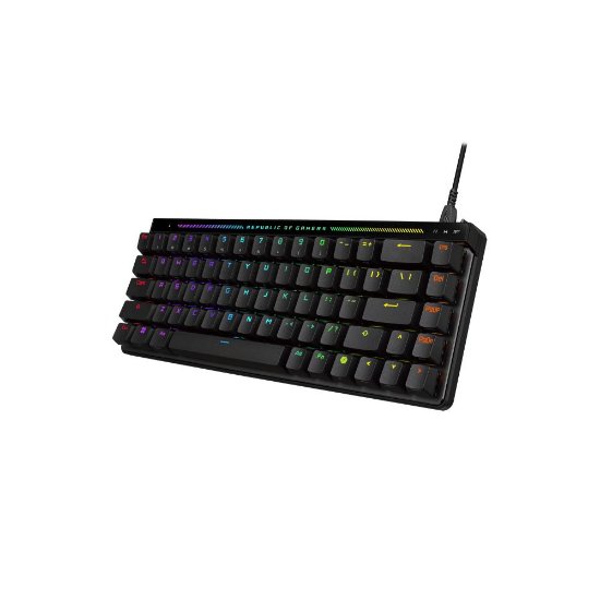 Tipkovnica ASUS ROG Falchion Ace HFX, RGB, mehanička, ROG HFX Magnetic, US Layout, črna