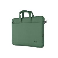 Torba za prenosnik TRUST Bologna Eco, Slim, 16", zelena