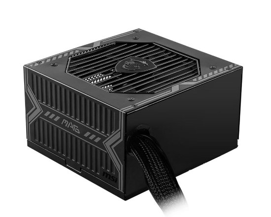 Napajanje 550W, MSI MAG A550BN, ATX, 120mm vent, 80+ Bronze