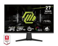 Gaming monitor 27" MSI MAG 275QF, WQHD, IPS, 180Hz, 1ms, 300cd/m2, črn