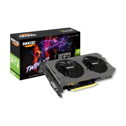 Grafična kartica INNO3D GeForce RTX 3050 TWIN X2 6GB, GDDR6