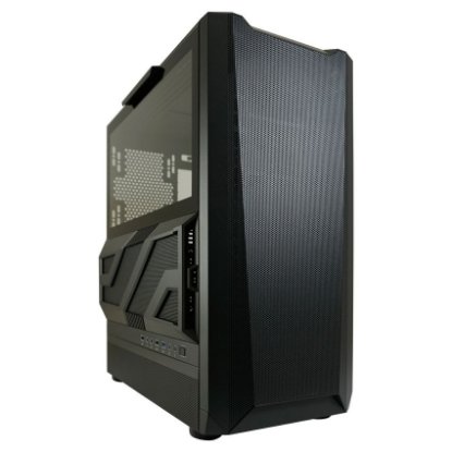 Ohišje LC POWER 900B Lumaxx Gloom ARGB, MIDI, ATX, črno, 7 ventilatora, bez napajalnika