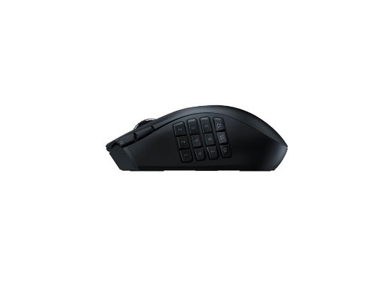 Miška RAZER Naga V2 HyperSpeed, optički, 30000dpi, bežični, črni
