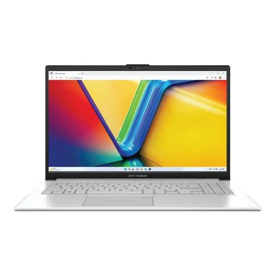 Prenosnik ASUS Vivobook Go 15 E1504FA-BQ1860W / Ryzen 5 7520U, 16GB, 1TB SSD, AMD Radeon grafika, 15,6" FHD IPS, Windows 11, srebrne barve
