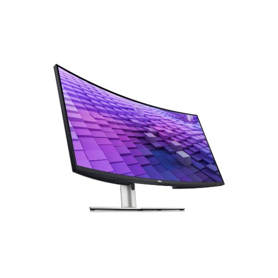 Monitor 37,5" DELL U3824DW, 3840x1600, IPS, 60Hz, 5ms, 300cd/m2, ukrivljen, zvočnici, sivi