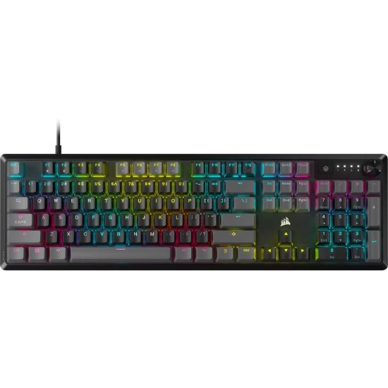 CORSAIR K70 Core RGB, mehanska tipkovnica, USB, US razpored, črna