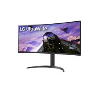 Gaming monitor 34" LG 34WP65CP-B.AEU, UWQHD, VA, 160Hz, 1ms, 300cd/m2, FreeSync, ukrivljen, zvočnici, črni