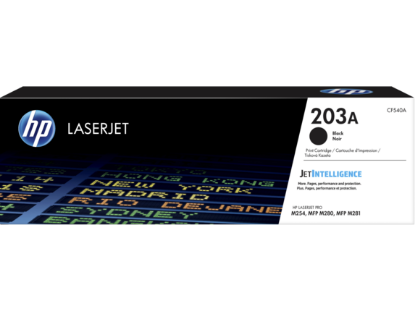 Toner HP za LaserJet Pro M254dw/M254nw/M280nw/M281fdn/M281fdw, No. 203A, CF540A, crni