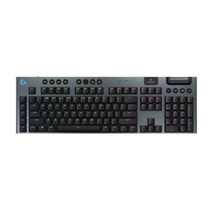 Tipkovnica LOGITECH Gaming G915 X Lightspeed Tactile, RGB, mehanička, brezžična, US Layout, črna