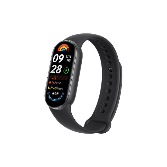 Zapestnica XIAOMI Smart Band 9, merenje aktivnosti, senzor gibanja, vodootporna, črna