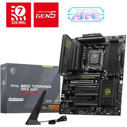 Matična ploča MSI MAG B850 Tomahawk Max WIFI, AMD B850, DDR5, ATX, s. AM5