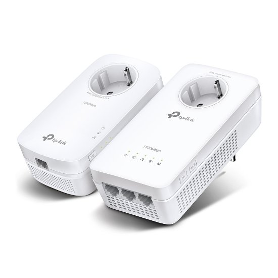 Powerline adapter TP-LINK AV1300 TL-WPA8631P KIT, mreža putem strujnog kabela, 2x2 MIMO, G-Lan