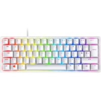 Tipkovnica RAZER Huntsman Mini Mercury Edition, Red Switch, UK Layout, USB, bijela