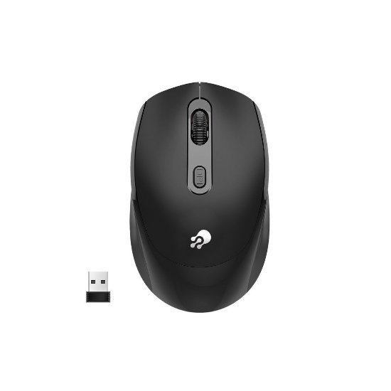 Tipkovnica + miška OCTIO KM200W, črni, bežični