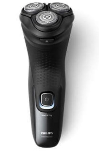 Brivnik PHILIPS X3051/00, brezžična uporaba, za mokro in suho britje, črn