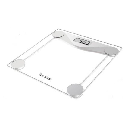 Osebna tehtnica TERRAILLON TX5000, digitalna, 150 kg, steklo, bela