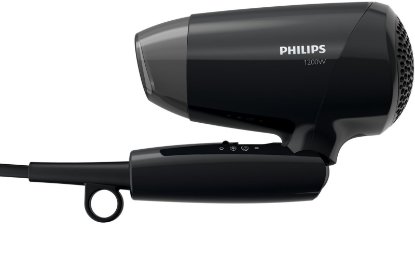 Sušilnik za lase PHILIPS BHC010/10, potovalni, 1200 W, črn