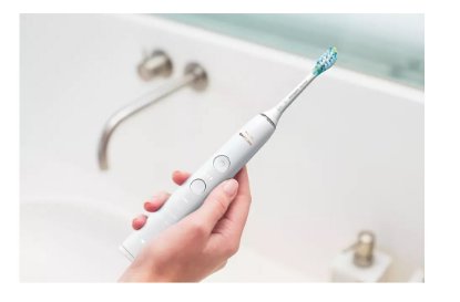 Električna zobna ščetka PHILIPS HX9911/27, sonična, z aplikacijo, bela