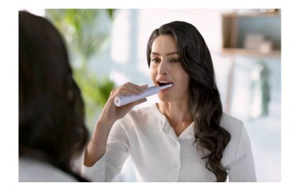 Električne zobne ščetke PHILIPS HX3675/15, sonične, set, 2 kosa, črna in rožnata