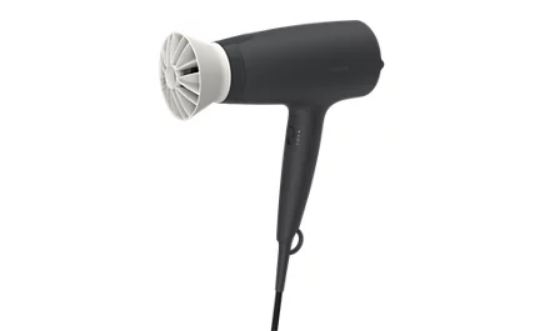 Sušilnik za lase PHILIPS BHD302/30, 1600 W, ThermoProtect, siv
