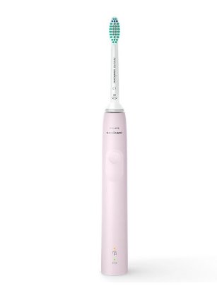 Električne zobne ščetke PHILIPS HX3675/15, sonične, set, 2 kosa, črna in rožnata