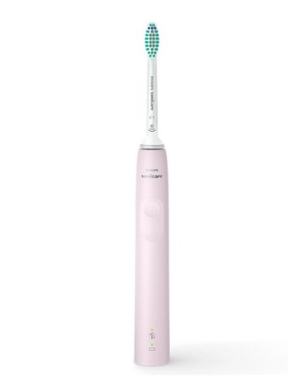 Električne zobne ščetke PHILIPS HX3675/15, sonične, set, 2 kosa, črna in rožnata