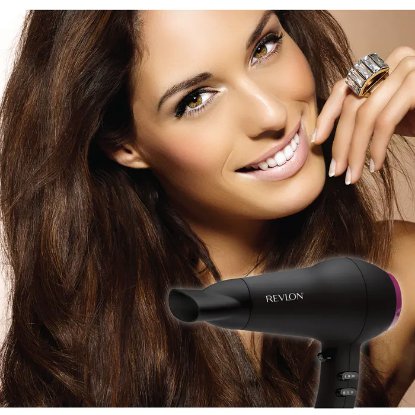 Sušilnik za lase REVLON FL, 2000W, črn