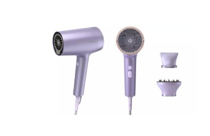 Sušilnik za lase PHILIPS BHD720/10, 1800 W, ThermoShield, difuzor, 8x več ionov, svetlo vijolična