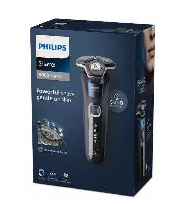 Brivnik PHILIPS S5885/35, za mokro in suho britje, moder