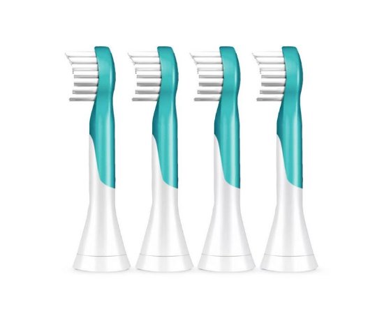 Nadomestne glave zobne ščetke PHILIPS HX6034/33, Philips Sonicare For Kids 3+, 4 kosi