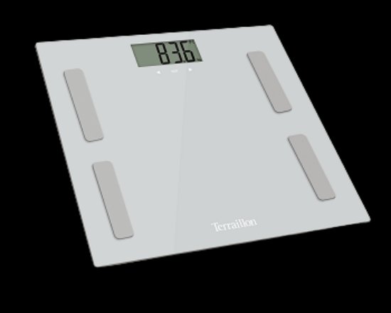 Osebna tehtnica TERRAILLON Body Connect, MyHealth App, Bluetooth, indeks telesne mase, 160 kg