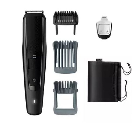 Trimer PHILIPS Series 5000 BT5515/75, žična in brezžična uporaba, lasje in brada