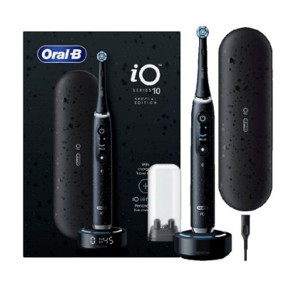 Električna zobna ščetka ORAL-B iO10 Special Edition, črna, torbica