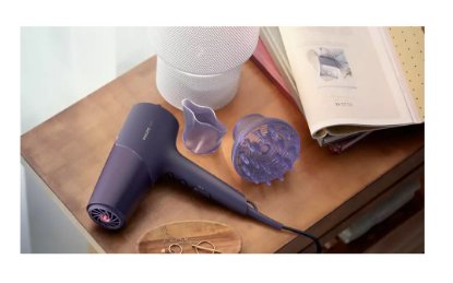 Sušilnik za lase PHILIPS BHD514/00, 2300 W, ThermoShield, vijoličen