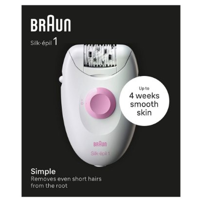 Epilator BRAUN SE 1-000 Silk-epil, bel