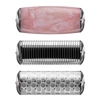 Naprava za nego obraza in telesa GESKE MicroNeedle Face & Body Roller, 9v1, magenta