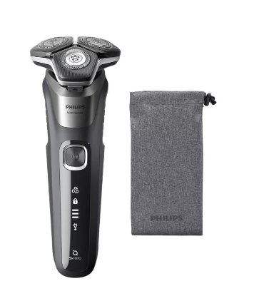 Brivnik PHILIPS S5887/10, za mokro in suho britje, moder