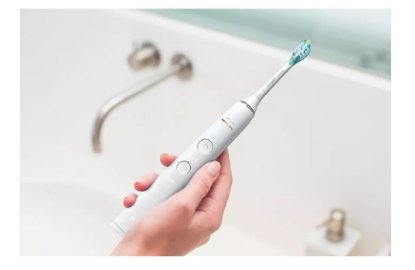 Električne zobne ščetke PHILIPS HX9914/55, sonične, z aplikacijo, 2 kosa, bela