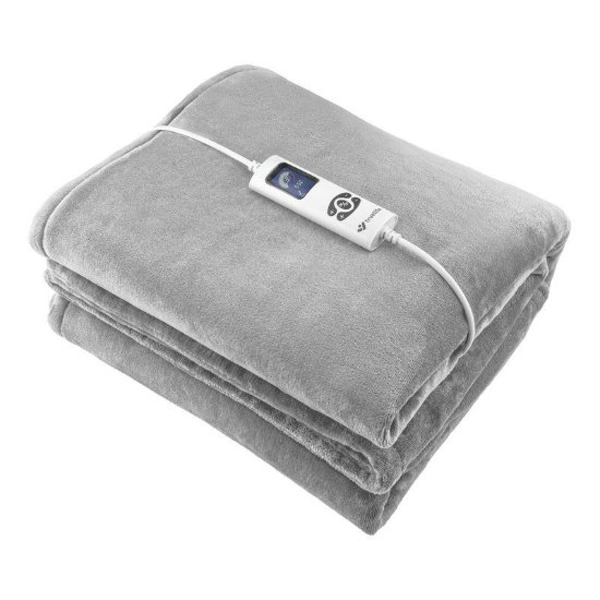 Električna odeja TRUELIFE HeatBlanket 1813, 160W, 180x130 cm, siva