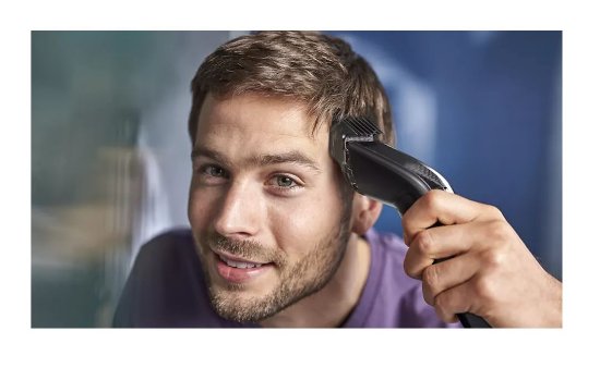 Prirezovalnik PHILIPS HC7650/15, pralen, 90 min brezžične uporabe