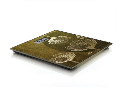 Osebna tehtnica LAICA PS1078 Z, digitalna, 180 kg, steklo, zlata